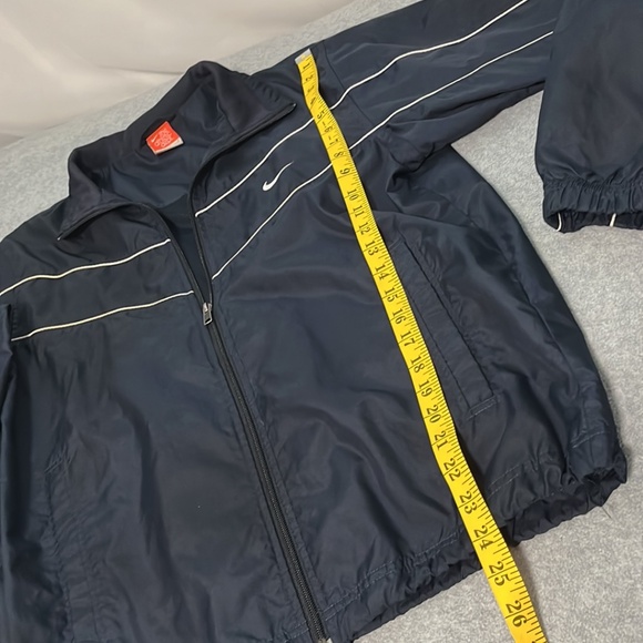 Vintage Y2K Nike Zip Windbreaker Jacket Mens Medium Athletic Active Skater - Picture 5 of 10